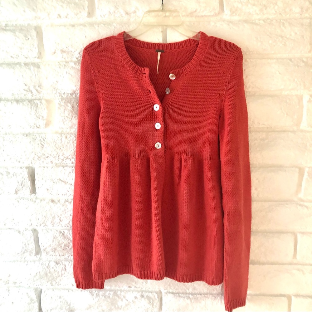 Free people Knit Cardigan Sz M